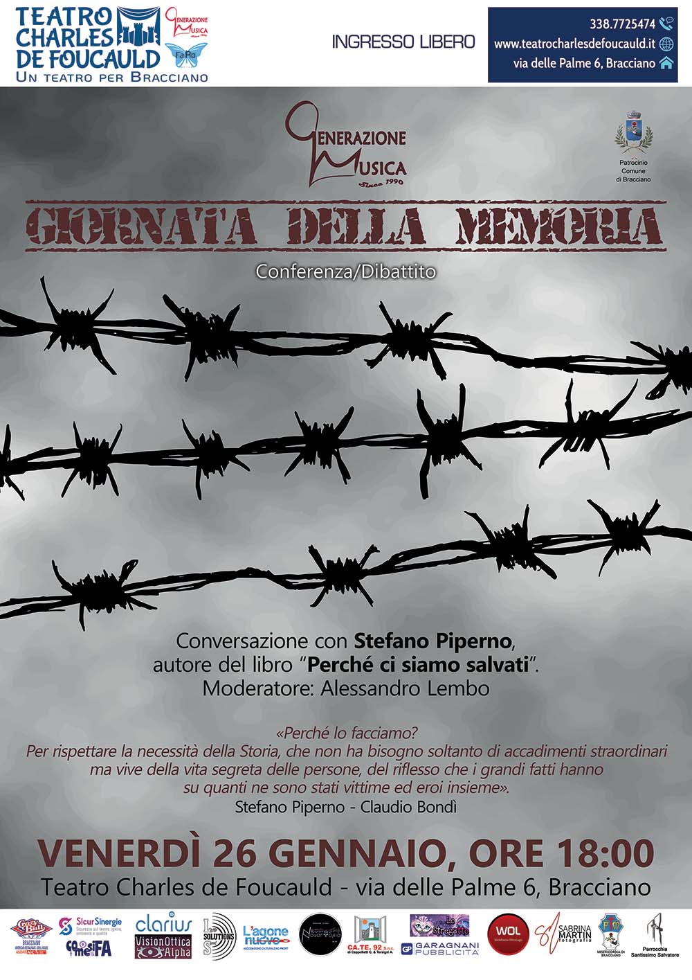 16b locandina conferenzamemoria web